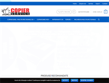 Tablet Screenshot of copierservice.ro